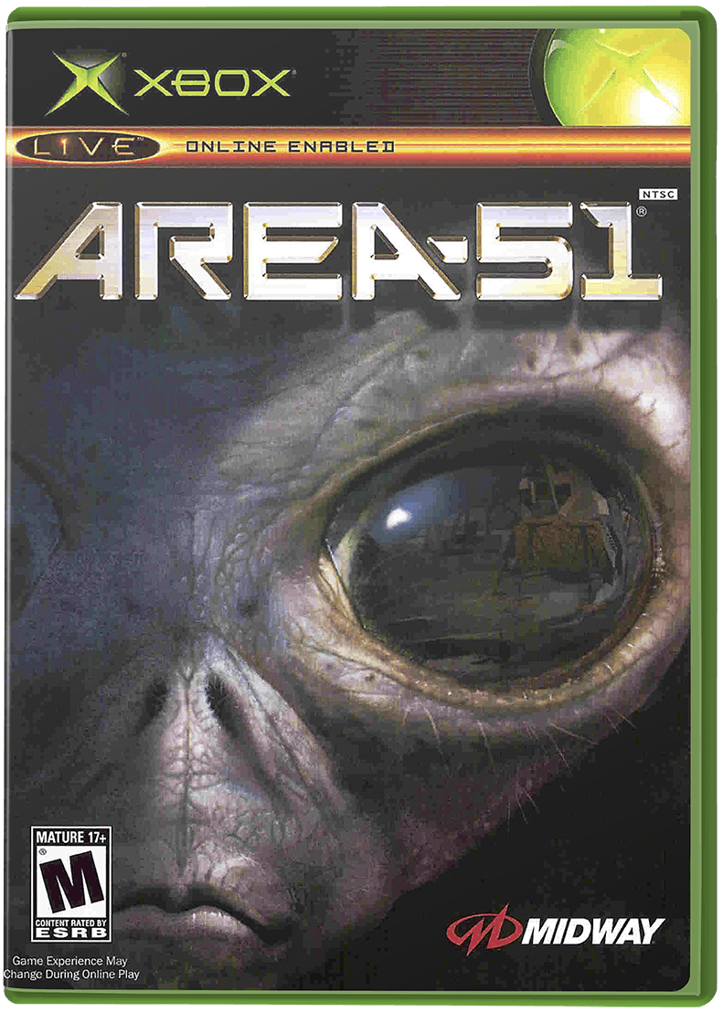 Area 51 box art for Xbox